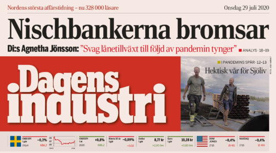 Artikel i Dagens Industri