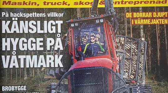 Sjöliv i tidningen Trucking Scandinavia